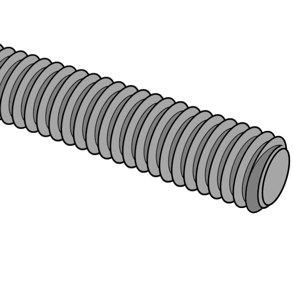 975 Aluminum Threaded Rod