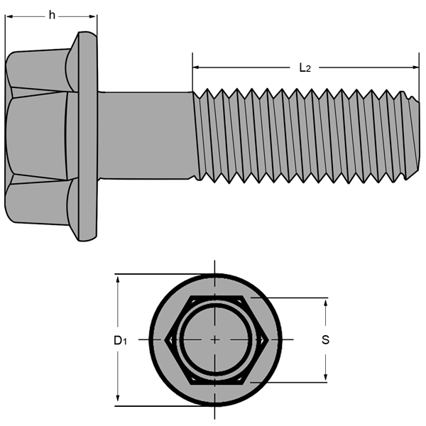 M8 hex flange bolt dimensions deals discounts rbk bm