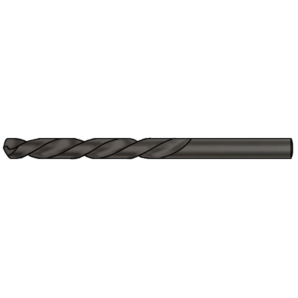 338BLK HSS Drill Blank