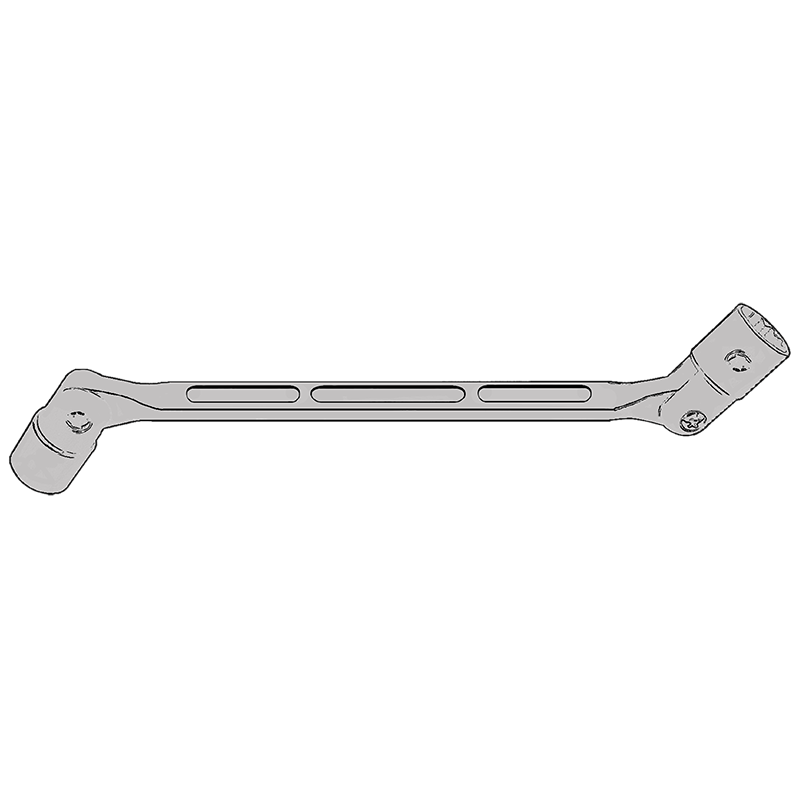 35 Chrome Vandium Steel Swivel Joint Wrench