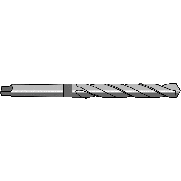 7/16 MT1 x 24OAL Taper Shank Drill 7/16 MT1 x 24OAL Taper Shank Drill