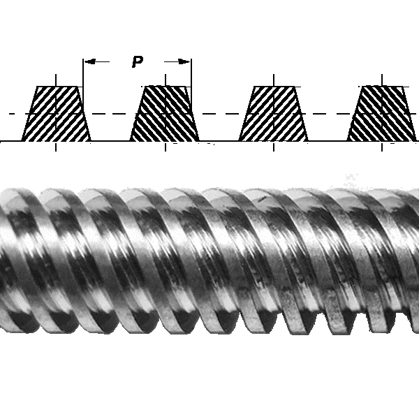 1 pcs Metric DIN 975 M30-6 X 1m Metric Threaded Rod Trapezoidal Thread Steel 1 pcs Metric DIN 975 M30-6 X 1m Metric Threaded Rod Trapezoidal Thread Steel
