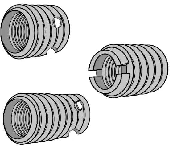 Self-Tapping Threaded Inserts