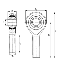 Articulated Rod Ends Series K 648K