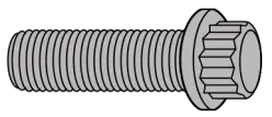 Twelve Point Socket Flange Screw 888