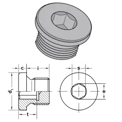 Parallel Socket Pipe Plugs