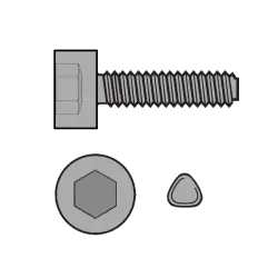 Hexagon Head Thread Forming Screws