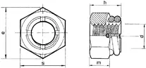 all_metal_spring_lock_hex_nuts_vargal
