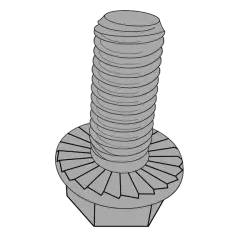 Serrated Flange Bolts W151 FL