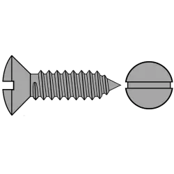 Slotted Oval Head Tapping Screws 7973 C