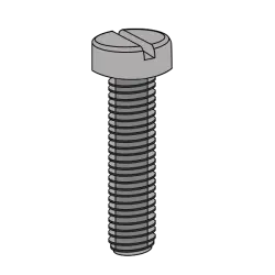 Slotted Pan Head Machine Screw