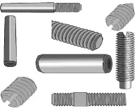 Threaded fasteners for construction