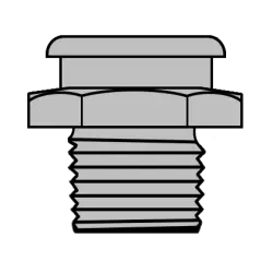 Button Type Grease Fitting M1